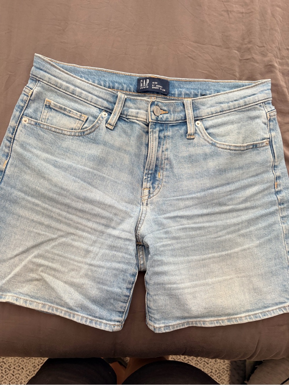 GAP Light Blue Denim Shortie